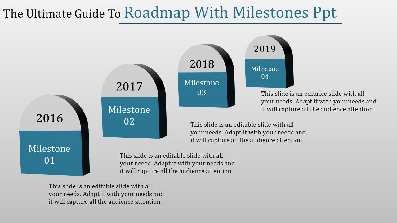 roadmap with milestones ppt-The Ultimate Guide To Roadmap With Milestones Ppt